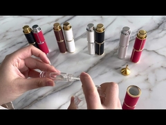 Luxury leather perfume atomizer
